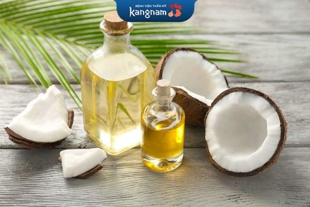 Cách trị sẹo mụn trên da mặt bằng dầu dừa