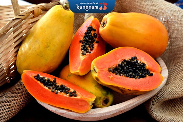 Làm mờ sẹo bỏng với đu đủ