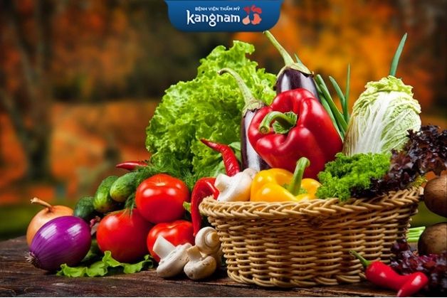 Bổ sung vitamin từ rau củ quả
