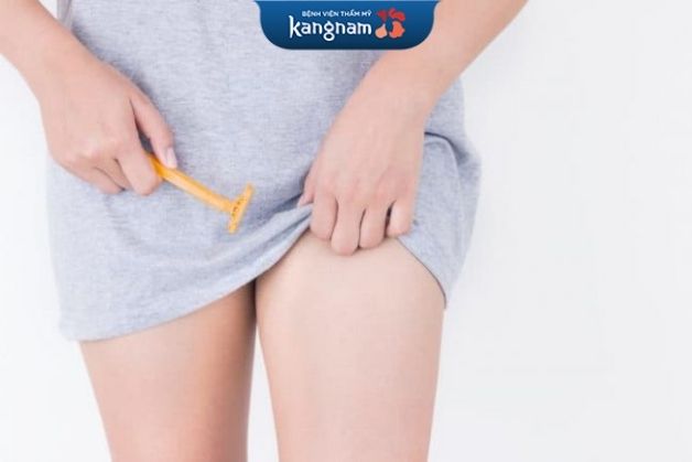 Các bước triệt lông mu an toàn