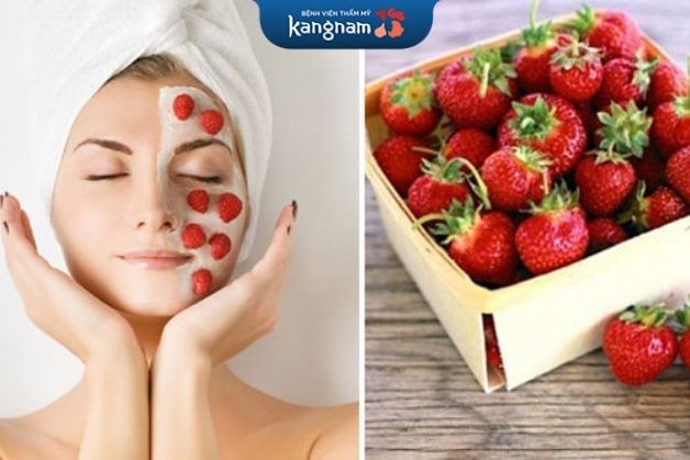 Mặt nạ dâu tây trị thâm sẹo hiệu quả