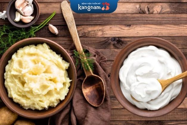 Mặt nạ khoai tây sữa chua dưỡng da mềm mịn