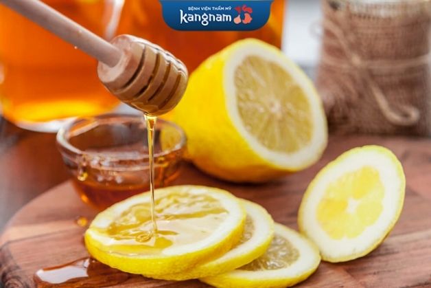 Mật ong và chanh tẩy lông tại nhà