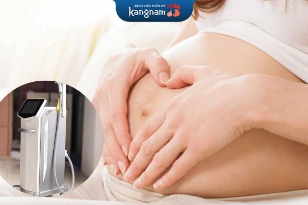 Mẹ bầu không nên tẩy lông vùng kín khi mang thai