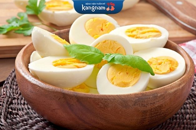 Trị sẹo thâm không được ăn trứng