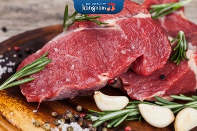 Trị sẹo thâm kiêng ăn gì? - Thịt bò là món cần tránh