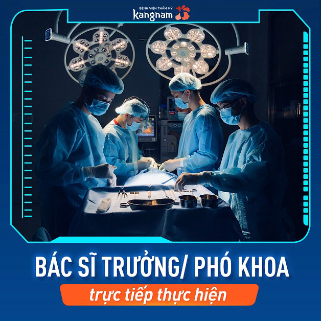 Được thực hiện bởi bác sĩ Trưởng/ Phó khoa