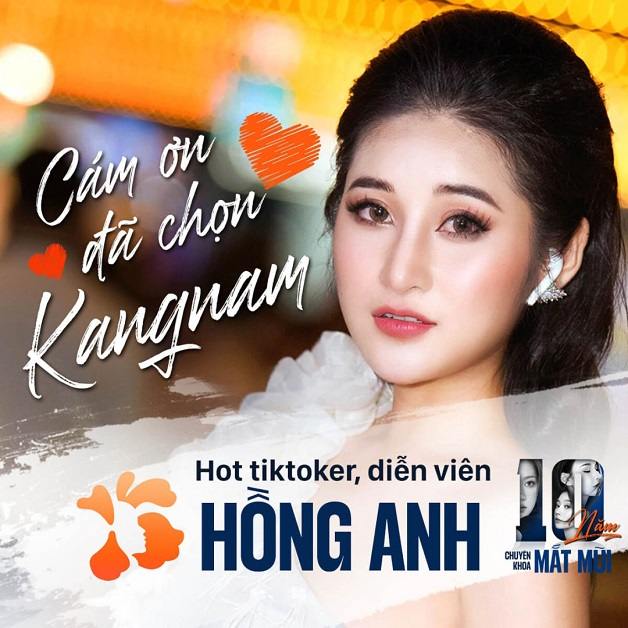 Cảm ơn khách hàng Hồng Anh đã lựa chọn Bệnh viện Kangnam