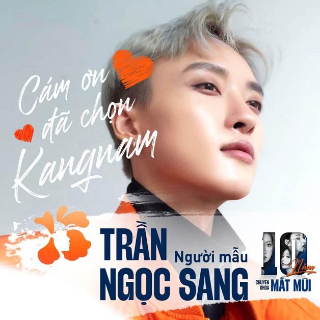 Kangnam xin gửi lời cảm ơn đến người mẫu Trần Ngọc Sang đã chọn chúng tôi