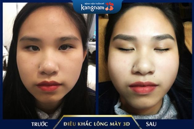 Lông mày tự nhiên và sắc nét