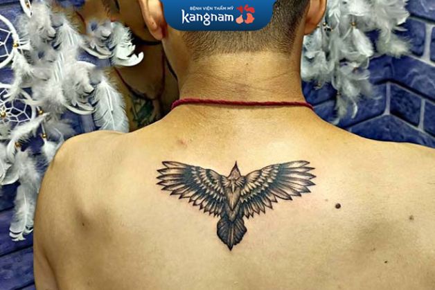 Hình xăm đại bàng mini khẳng định sức mạnh, quyền lực