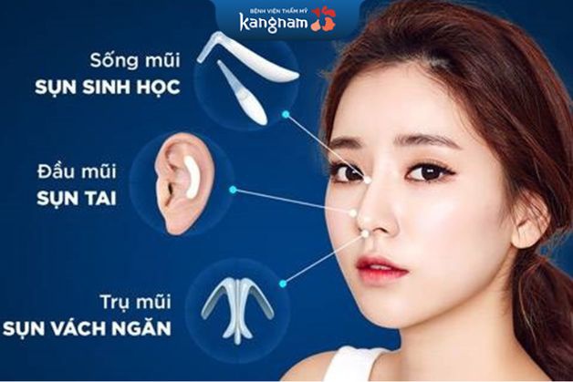 Nâng mũi cấu trúc có sự kết hợp giữa sụn tự thân và sụn nhân tạo