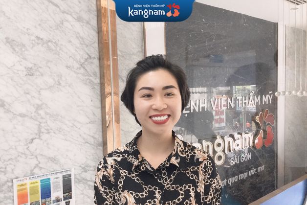 Khách hàng bọc răng sứ sau 6 tháng vẫn trắng sáng, chắc khỏe