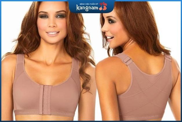 treo ngực sa trễ mặc áo định hình bao lâu