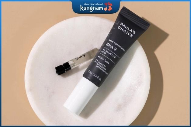 Dùng BHA đẩy mụn nhanh, khử bỏ nốt sần 