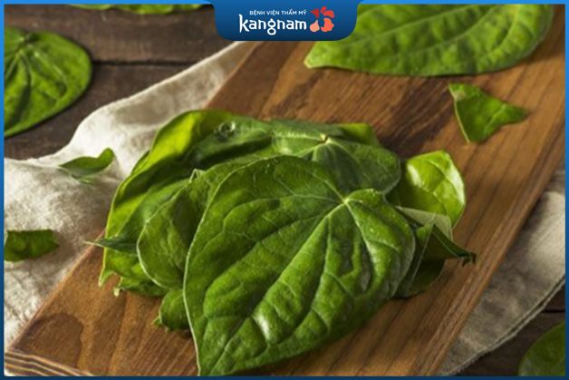 Cách trị nám tàn nhang lâu năm bằng lá trầu không