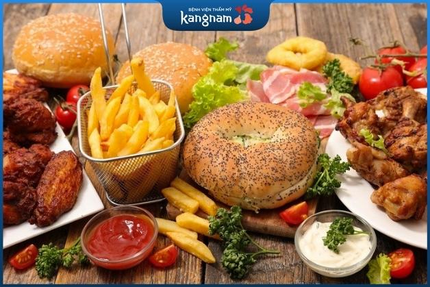 Ăn kiêng khoảng 1 tuần khi bị mụn đinh