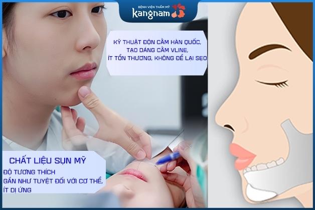 Tạm biệt cằm hô ngay sau 1 lần thực hiện