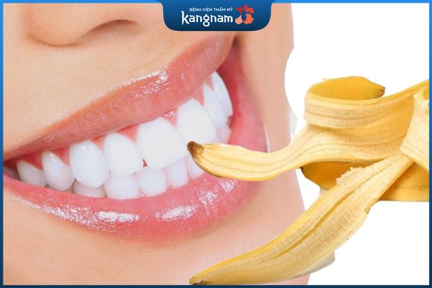 Bí quyết làm trắng răng từ vỏ chuối