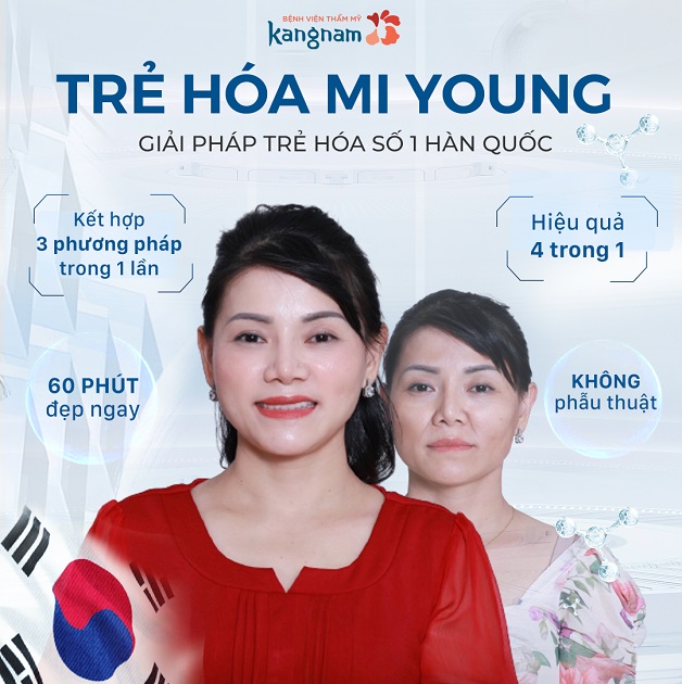 Công nghệ trẻ hóa Mi Young số 1 Hàn Quốc