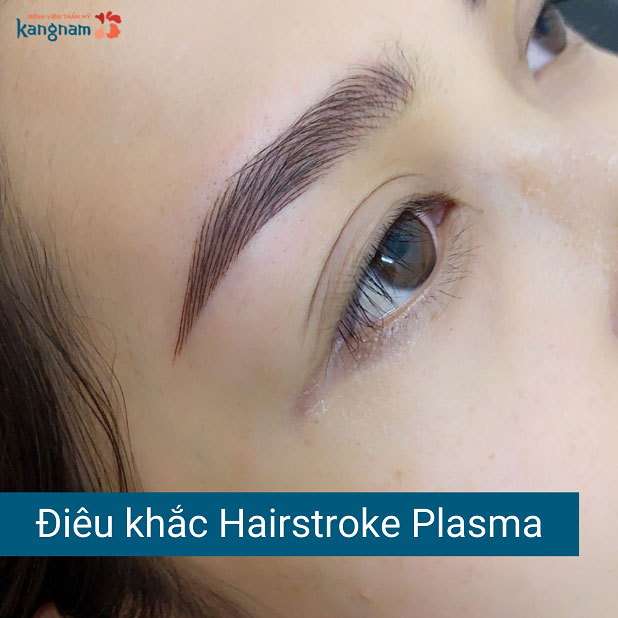 Tự tin với sợi lông mày thanh tú, hoàn toàn không có dấu hiệu kích ứng