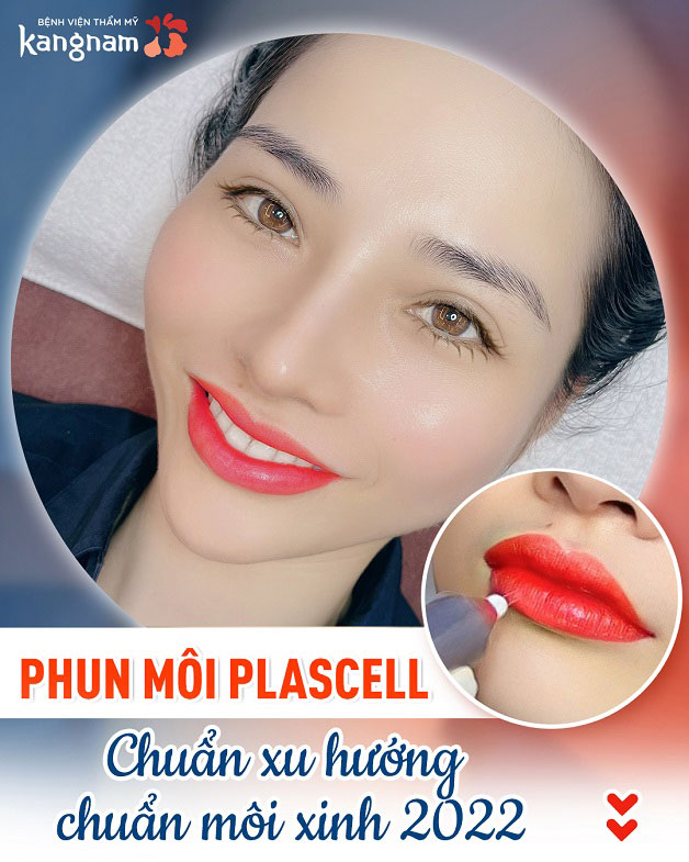 Phun môi đẹp tự nhiên, bong nhanh, lên màu chuẩn