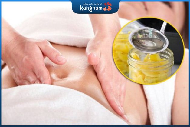 Giảm mỡ sau sinh bằng rượu gừng