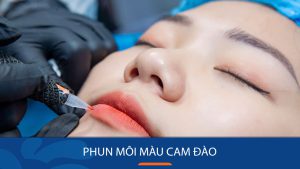 Bí quyết sở hữu đôi môi màu cam đào căng mọng, quyến rũ