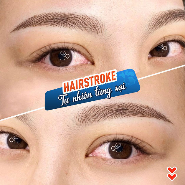 Điêu khắc lông mày tự nhiên