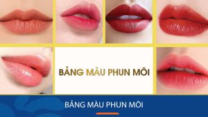 17 Bảng màu phun môi đẹp tự nhiên: Xu hướng thẩm mỹ mới nhất