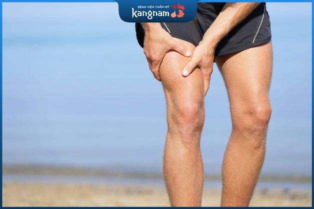 Đùi to do khung xương lớn