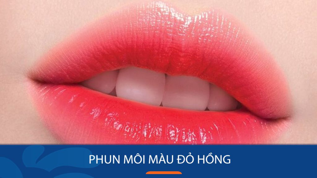 Phun môi màu đỏ hồng – Bí quyết giữ màu lâu, bong ra đẹp tự nhiên
