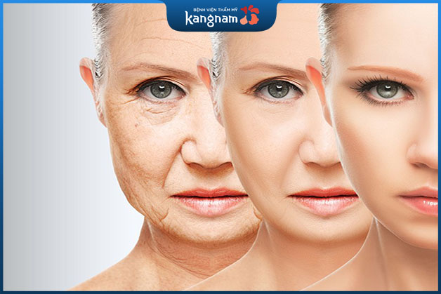 Làn da lão hóa nặng sẽ dùng đến phương pháp phẫu thuật 