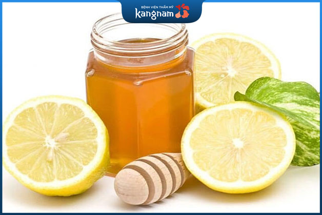 Combo mật ong và chanh cải thiện vùng da xuất hiện nếp nhăn