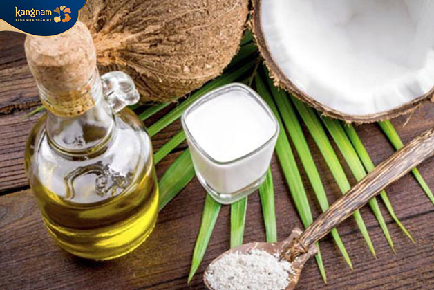 Dầu dừa là mẹo làm căng da mặt tại nhà nhanh, tiết kiệm