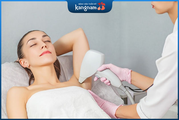 trẻ hóa da vùng nách