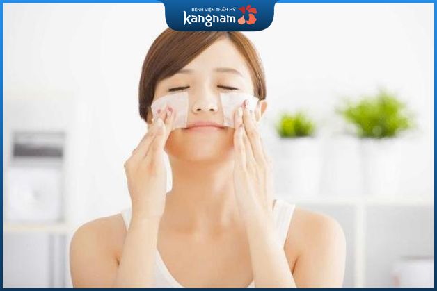 chăm sóc da khi đang bị mụn viêm