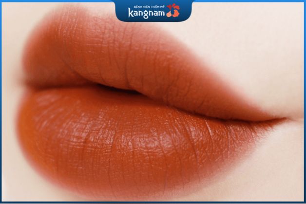 môi cam đất sau bong