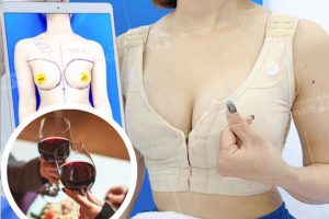 Nâng ngực kiêng rượu bia bao lâu để đẹp an toàn?