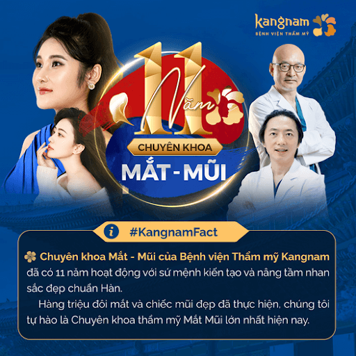 Bệnh viện Kangnam đã khẳng định vị thế hàng đầu của mình trong lĩnh vực phẫu thuật thẩm mỹ mũi