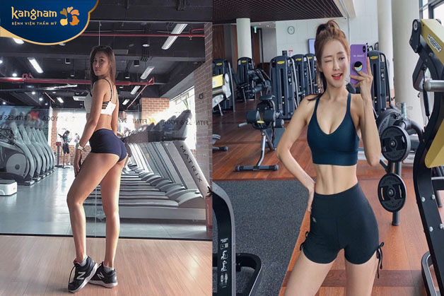 Tập luyện thường xuyên giúp tăng cơ mông