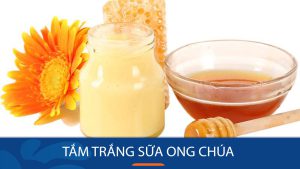 Tắm trắng da bằng sữa ong chúa: Bí quyết trắng sáng mịn màng