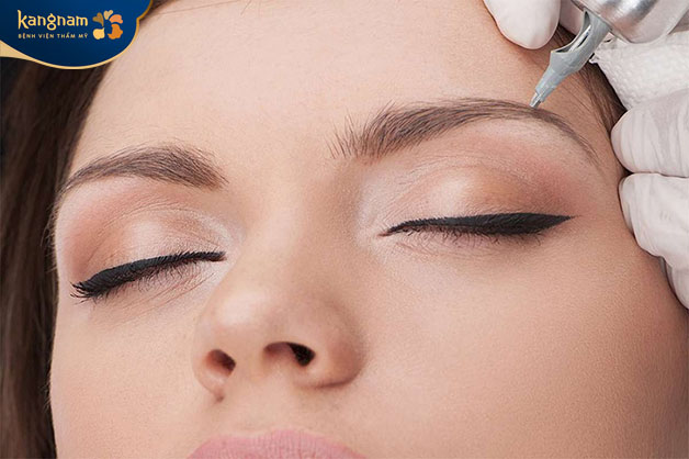 Sau khi thực hiện sẽ cho dáng mày đẹp, tạo điểm nhấn cho khuôn mặt