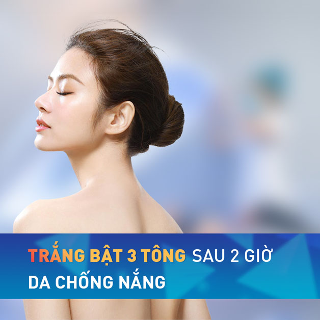 Công nghệ tắm trắng phi thuyền hiện đại, hiệu quả