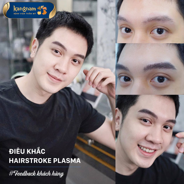 Điêu khắc lông mày Hairstroke tạo dáng lông mày thanh mảnh, tự nhiên phù hợp cho mọi đối tượng khách hàng