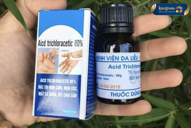 Acid Trichloracetic 80% là sản phẩm đặc trị mụn thịt hiệu quả