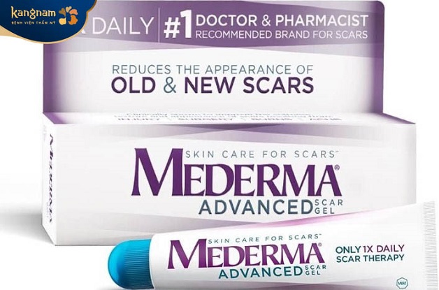 Kem trị sẹo rỗ lỗ chân lông to Mederma Advanced Scar Gel