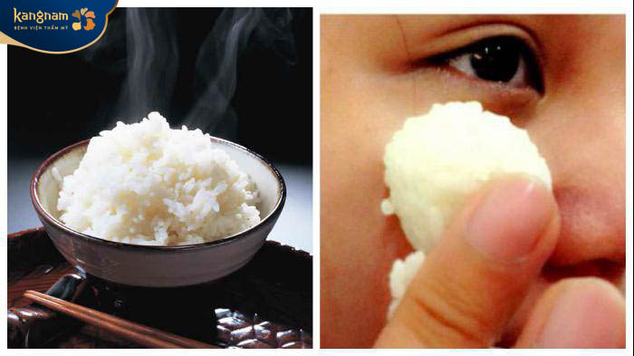 Cơm nóng trị mụn cám lạ nhưng cực tốt