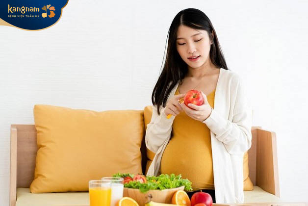 Duy trì chế độ ăn uống khoa học trong thời kì mang thai