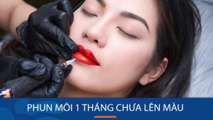 Tại Sao Phun Môi 1 Tháng Chưa Lên Màu? Hướng Dẫn Khắc Phục Nhanh Chóng